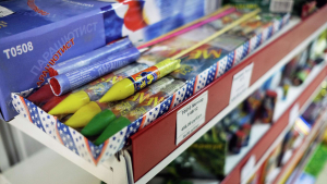 Три факта нелегальной продажи пиротехники выявили в Гагре