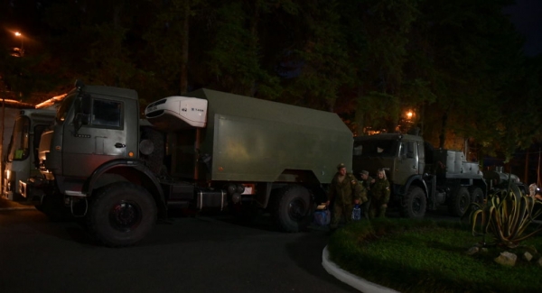 Мобильный госпиталь Минобороны России прибыл в столицу Абхазии