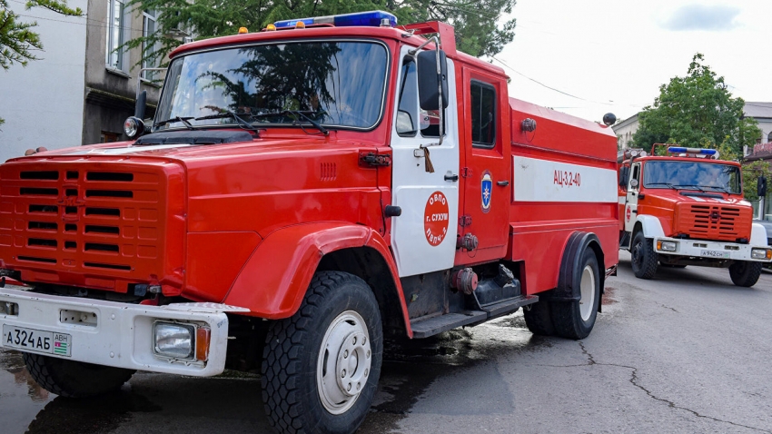 В Сухуме случилось три пожара в частных домах за минувшие выходные
