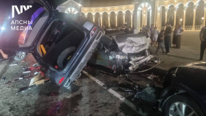 Авария со смертельным исходом произошла в Гагре