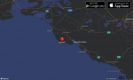 В акватории Черного моря произошло землетрясение