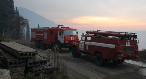 Ликвидировать пожары: военнослужащие ЮВО провели учения с МЧС Абхазии