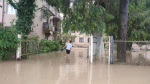 Некоторые районы Сухума подтопило из-за ночного ливня