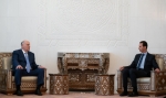 Состоялась встреча президентов Аслана Бжания и Башара Асада