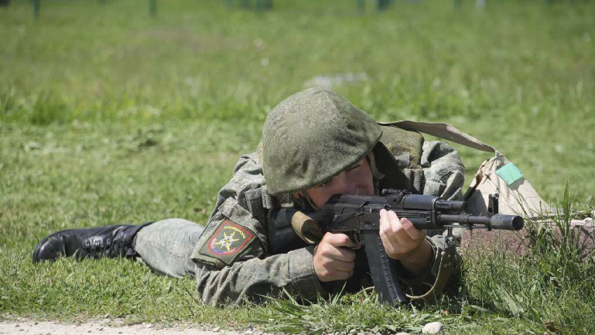 Российские разведчики в Абхазии отразили нападение условных диверсантов