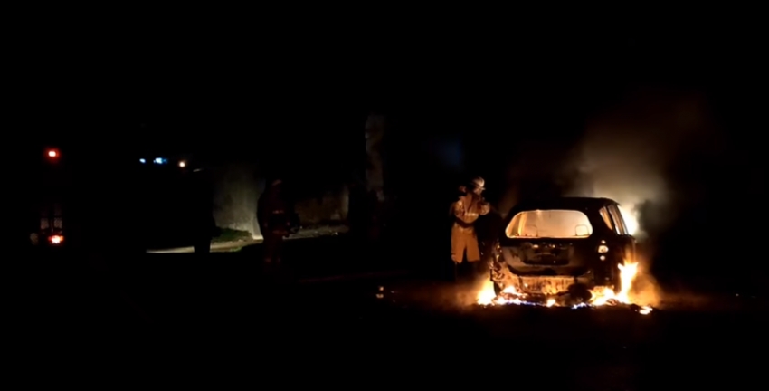 Начата проверка по факту ранения жителя села Нижняя Эшера и поджога машины в Сухуме