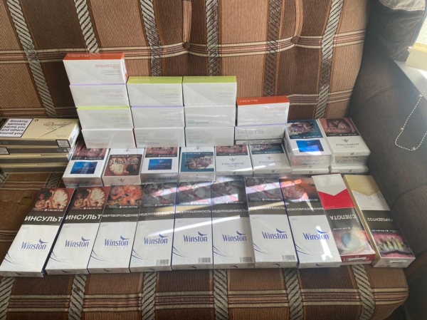 Выявлены контрабандные сигареты