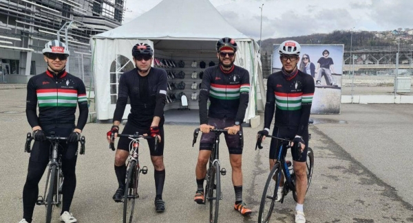 Спортсмены из Абхазии финишировали с лидерами на велогонке в Сочи