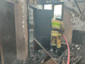 МЧС Абхазии потушило пожар недалеко от детского сада в Сухуме