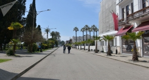 Запрет на нахождение в общественных местах вводится в Абхазии с 11 апреля