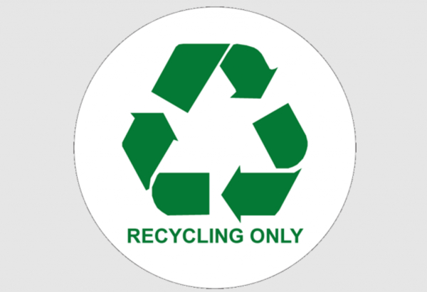 История знака «переработка» (recycled)