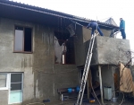 Частный дом загорелся в Сухуме