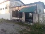 Утром 26 августа в селе Белая речка Гудаутского района произошел пожар в цехе по производству шлакоблоков
