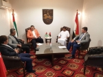 Баграт Хутаба провел встречу с Послом Султаната Оман в Сирии