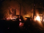При ликвидации пожара в Гагре спасателями было обнаружено обгоревшее тело