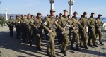 Российские военные проедут по улицам Абхазии с песнями